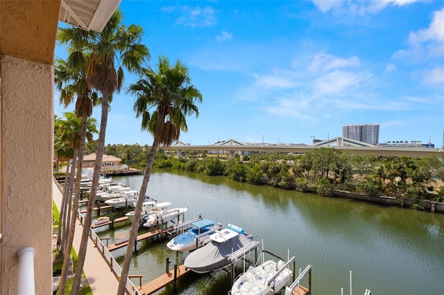 5000 Culbreath Key Way Unit 8-319, Tampa, FL 33611 - dock with boat lift and a water view