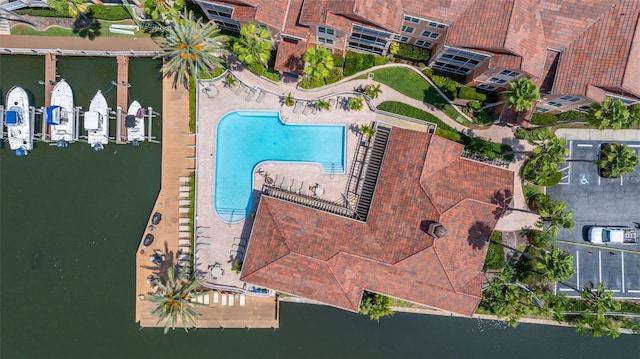 5000 Culbreath Key Way Unit 8-319, Tampa, FL 33611 - bird's eye view of a pool