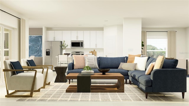 view of living room
