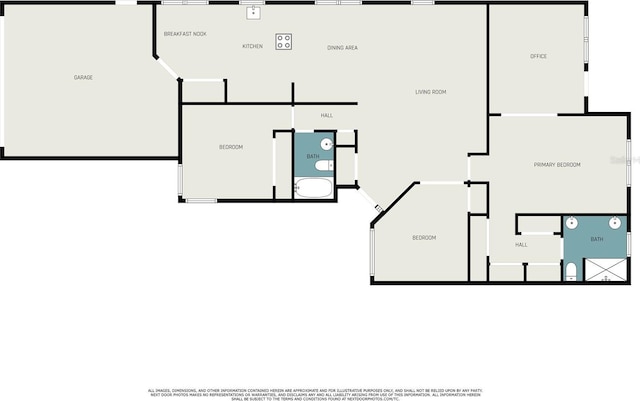 3268 Tanglewood Trl, Palm Harbor, FL 34685 - home floor plan