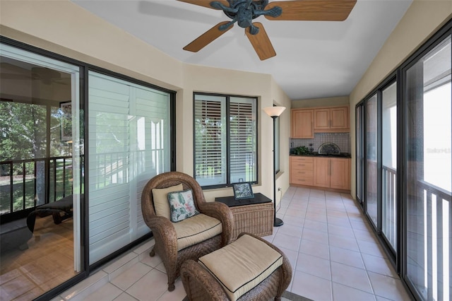 3079 Landmark Blvd Unit 1608, Palm Harbor, FL 34684 - sunroom with plenty of natural light