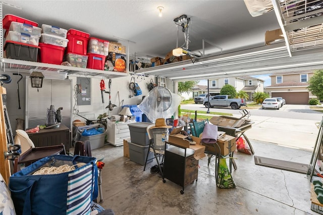 10626 Laguna Plains Dr, Riverview, FL 33578 - garage featuring a garage door opener