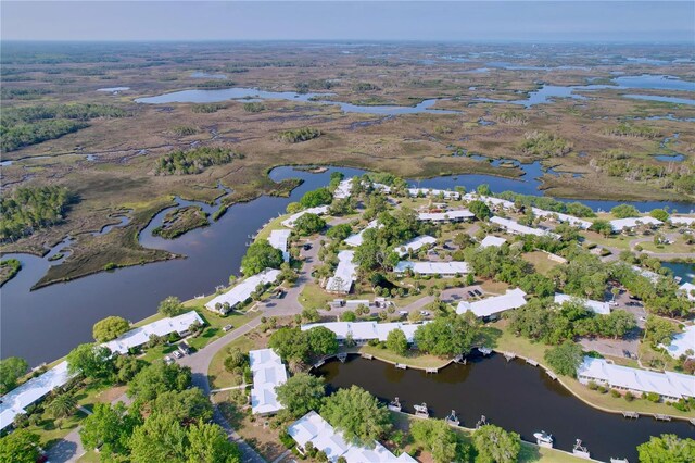 11473 W Sandpiper Ct, Crystal River, FL 34429 - view of property location featuring a large body of water and nearby suburban area