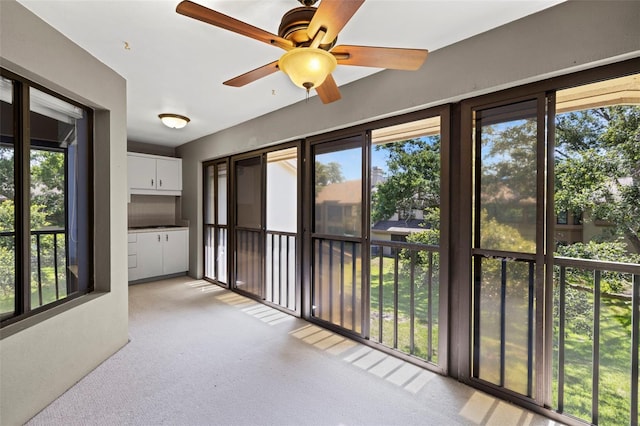 3066 Landmark Blvd Unit 1305, Palm Harbor, FL 34684 - view of unfurnished sunroom