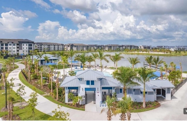 7236 Sutton Ln, Sarasota, FL 34240 - aerial view of a nearby body of water