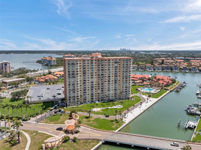 4900 Brittany Dr S Unit 805, Saint Petersburg, FL 33715 - bird's eye view of a large body of water and apartment complex