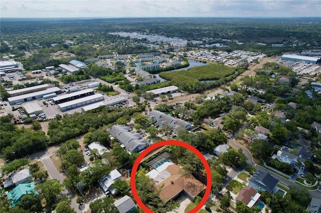 232 Pinecrest Dr, Palm Harbor, FL 34683 - aerial view of property's location featuring a nearby body of water