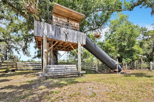 14902 Sweat Loop Rd, Wimauma, FL 33598 - view of yard featuring fence