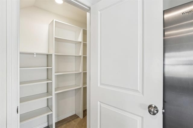 view of pantry