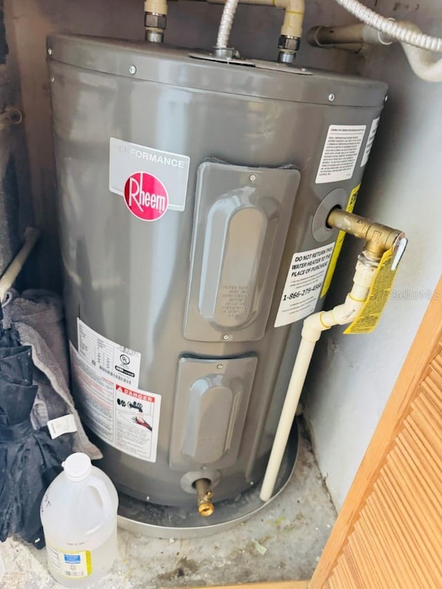 utilities with water heater