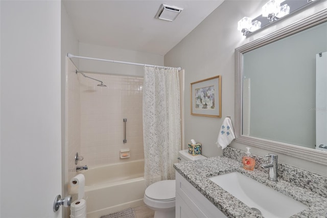2115 N Halcyon Dr Unit 510, Sun City Center, FL 33573 - full bathroom with toilet, vanity, and shower / tub combo