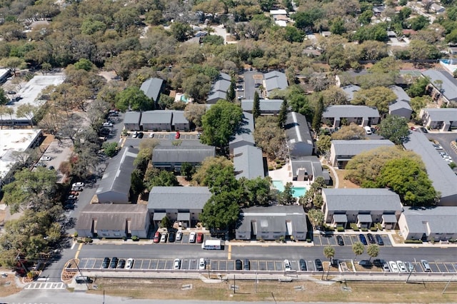 7505 Pitch Pine Cir Unit 122, Tampa, FL 33617 - drone / aerial view with a residential view