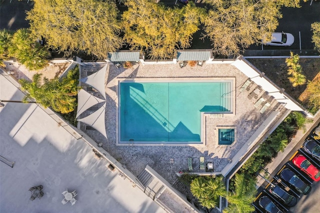 drone / aerial view