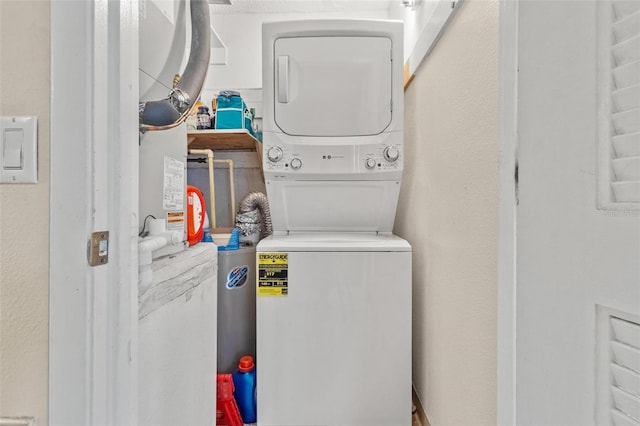 3823 N Oak Dr Unit K22, Tampa, FL 33611 - laundry area with laundry area and stacked washer / drying machine