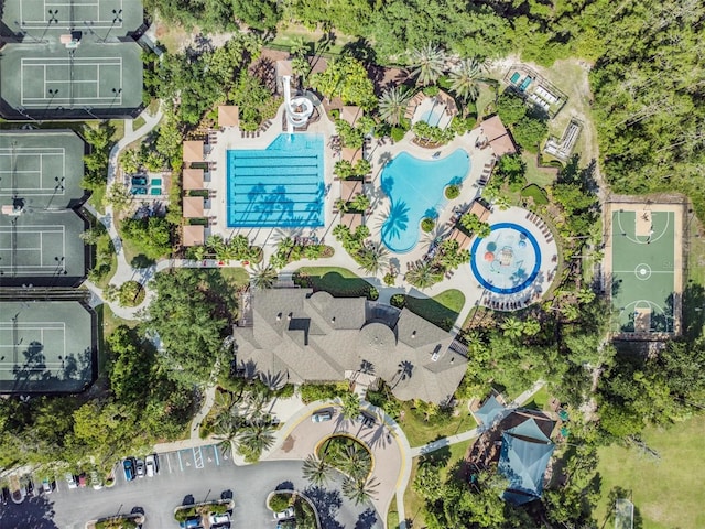 4094 Windcrest Dr, Wesley Chapel, FL 33544 - bird's eye view