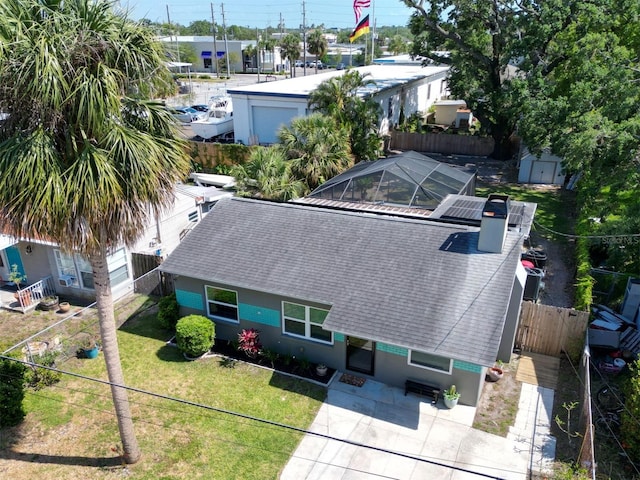 aerial view