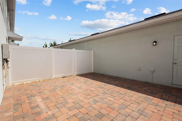 2432 Hearth Dr, Odessa, FL 33556 - view of patio with fence