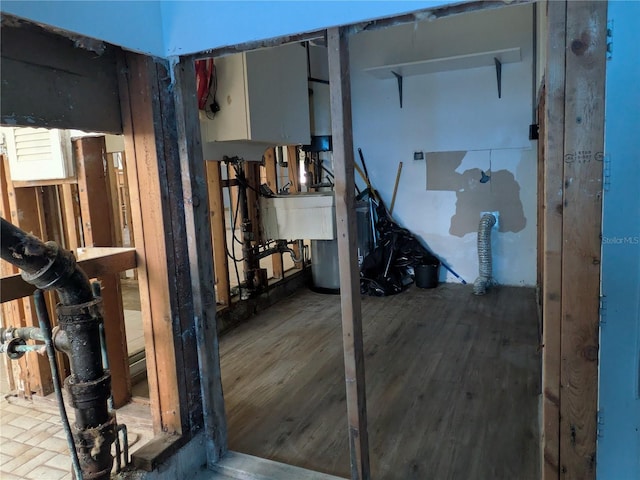 5930 Bahama Way N, St Pete Beach, FL 33706 - basement with wood finished floors