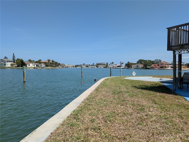5930 Bahama Way N, St Pete Beach, FL 33706 - water view featuring nearby suburban area