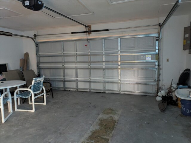 5930 Bahama Way N, St Pete Beach, FL 33706 - garage with a garage door opener