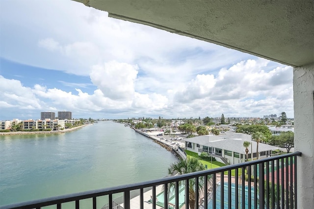 property view of water