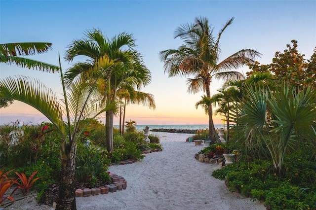 property view of water