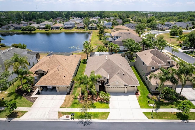 3300 Stonegate Falls Dr, Land O Lakes, FL 34638 - aerial perspective of suburban area with a nearby body of water