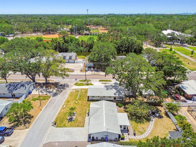 aerial view