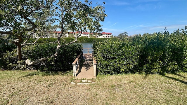 exterior space featuring a yard