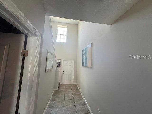hall with baseboards