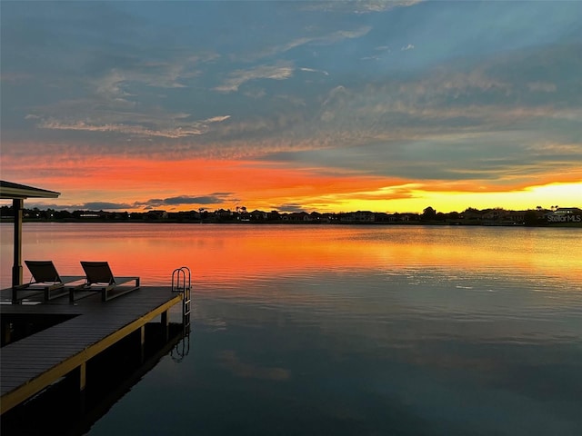 5500 W Lake Butler Rd, Windermere, FL 34786 - dock area featuring a water view