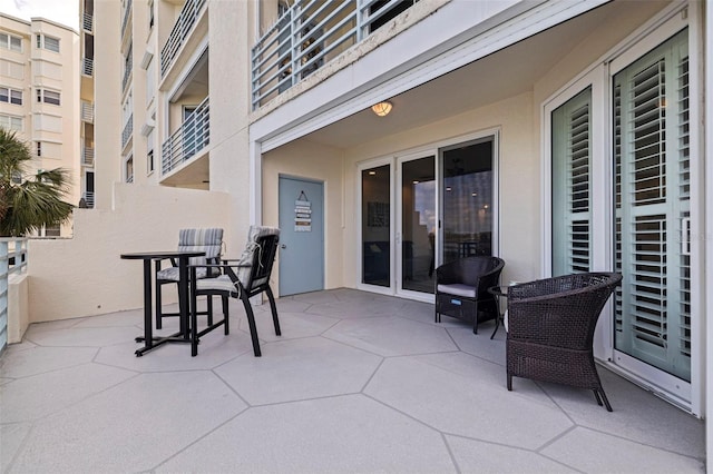 view of patio