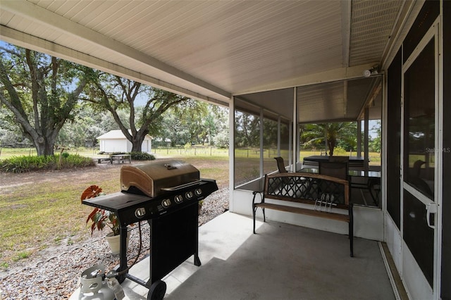 1202 Williams Rd, Plant City, FL 33565 - view of patio / terrace with grilling area