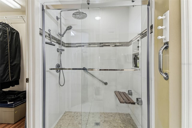 1202 Williams Rd, Plant City, FL 33565 - full bathroom featuring a shower stall