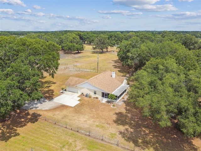 1202 Williams Rd, Plant City, FL 33565 - overview of rural landscape featuring a forest