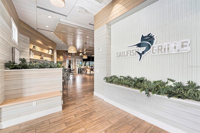 10418 Spring Tide Way, Parrish, FL 34219 - reception area featuring wooden walls