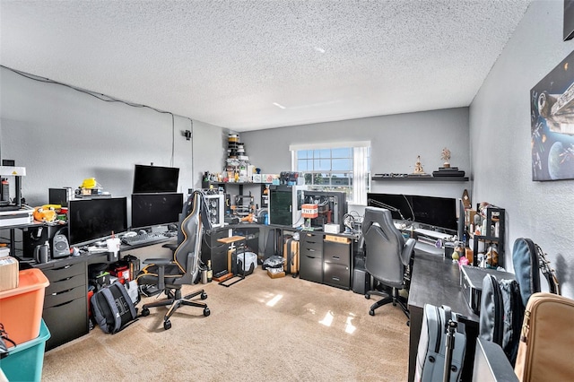 200 Country Club Dr Unit 403, Largo, FL 33771 - carpeted office space with a textured ceiling and a textured wall