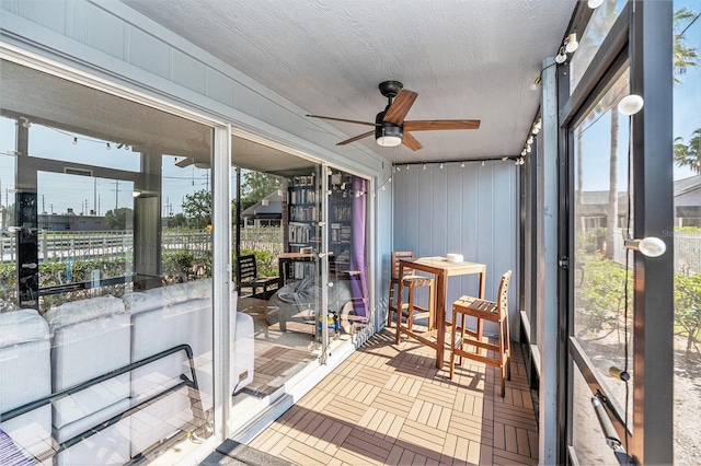 200 Country Club Dr Unit 403, Largo, FL 33771 - sunroom / solarium with ceiling fan
