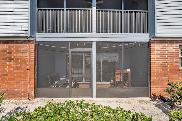 200 Country Club Dr Unit 403, Largo, FL 33771 - doorway to property with brick siding