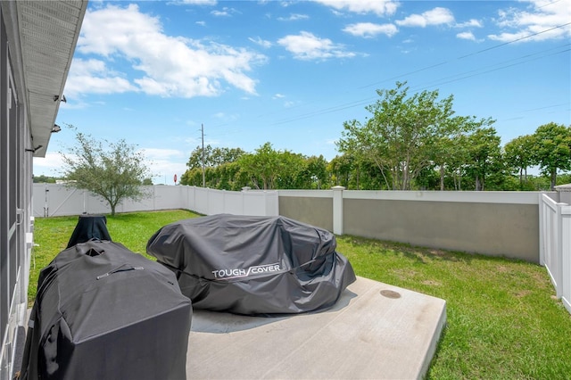 305 St Georges Cir, Eagle Lake, FL 33839 - view of patio with grilling area