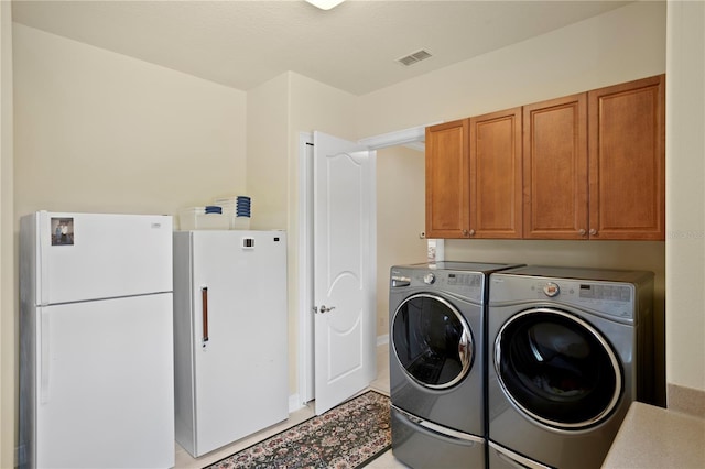 19815 Sea Rider Way, Lutz, FL 33559 - washroom featuring washer and clothes dryer and cabinet space