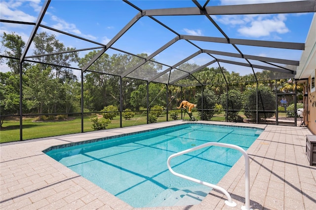 19815 Sea Rider Way, Lutz, FL 33559 - swimming pool featuring a patio area and a yard