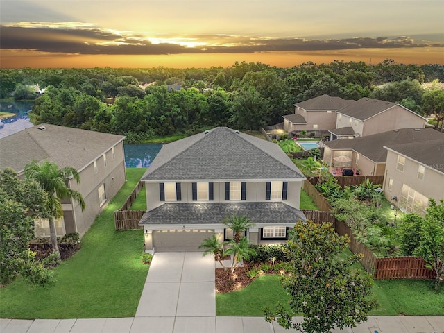 5804 Butterfield St, Riverview, FL 33578 - view of aerial view at dusk