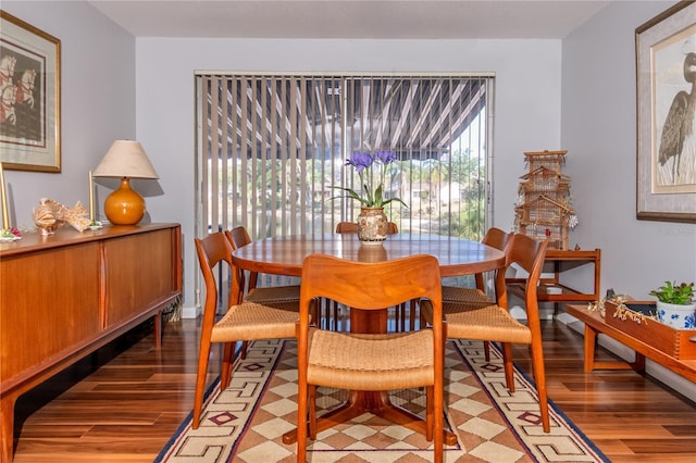 12303 Fieldstone Ln, Hudson, FL 34667 - dining area featuring wood finished floors