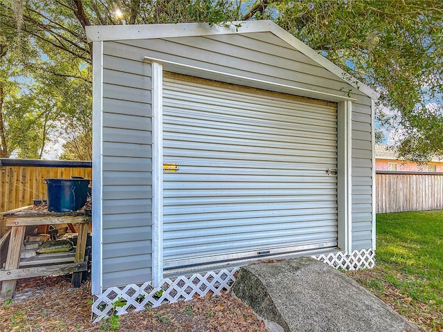 9679 W Pimpernel Ln, Crystal River, FL 34429 - view of shed with fence