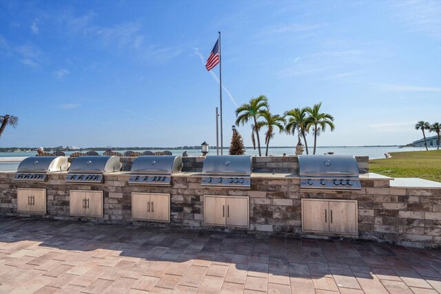 868 Bayway Blvd Unit 206, Clearwater Beach, FL 33767 - view of patio / terrace with grilling area