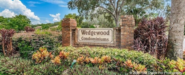12804 Wedgewood Way Unit C, Hudson, FL 34667 - view of community / neighborhood sign