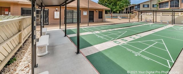 12804 Wedgewood Way Unit C, Hudson, FL 34667 - view of home's community with shuffleboard
