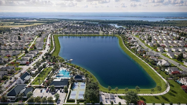 4531 Gardner St, Bradenton, FL 34210 - view of property location featuring a large body of water and nearby suburban area