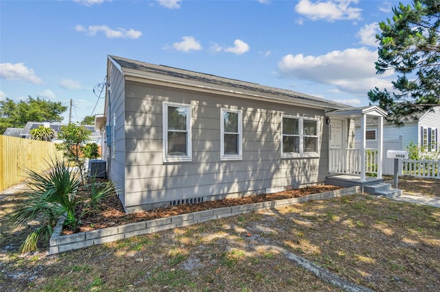3535 16th St N, Saint Petersburg, FL 33704 - view of front of property with central AC unit